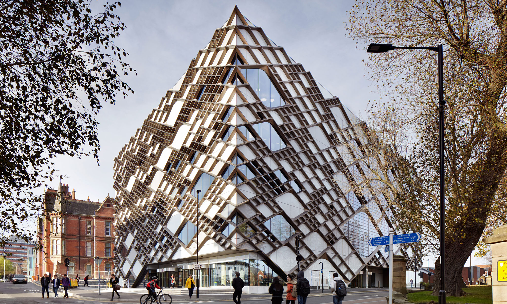 The Diamond building at the University of Sheffield, conference venue for PST2027